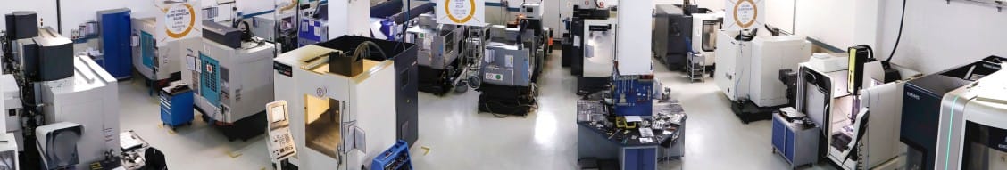CNC machinery on the Response Ortho manufacturing floor